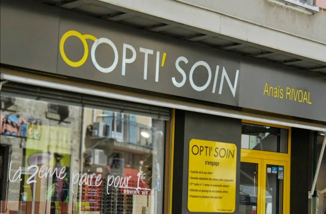 Entrée du magasin de OPTI'SOIN à Saint Donat sur l'Herbasse, Romans-sur-Isère